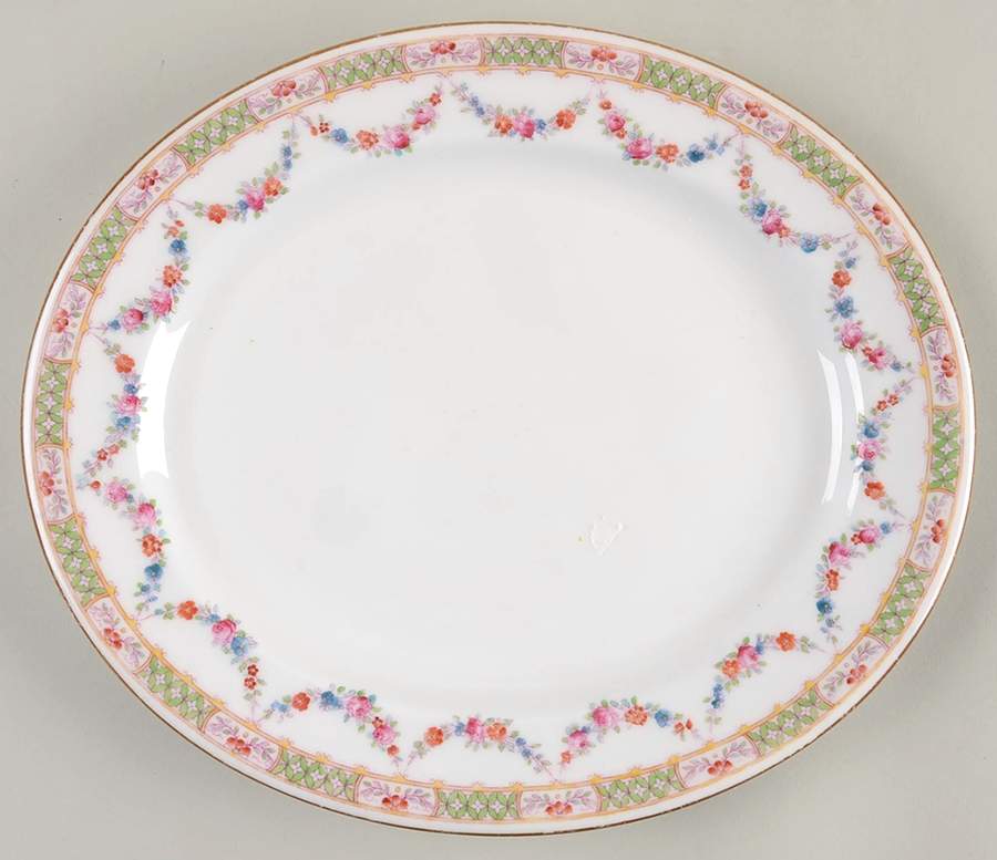W9200 11" Oval Serving Platter by Royal Worcester-1