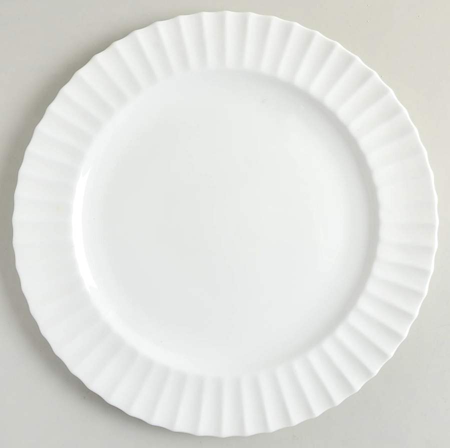 Warmstry White 12" Chop Plate (Round Platter) by Royal Worcester-1