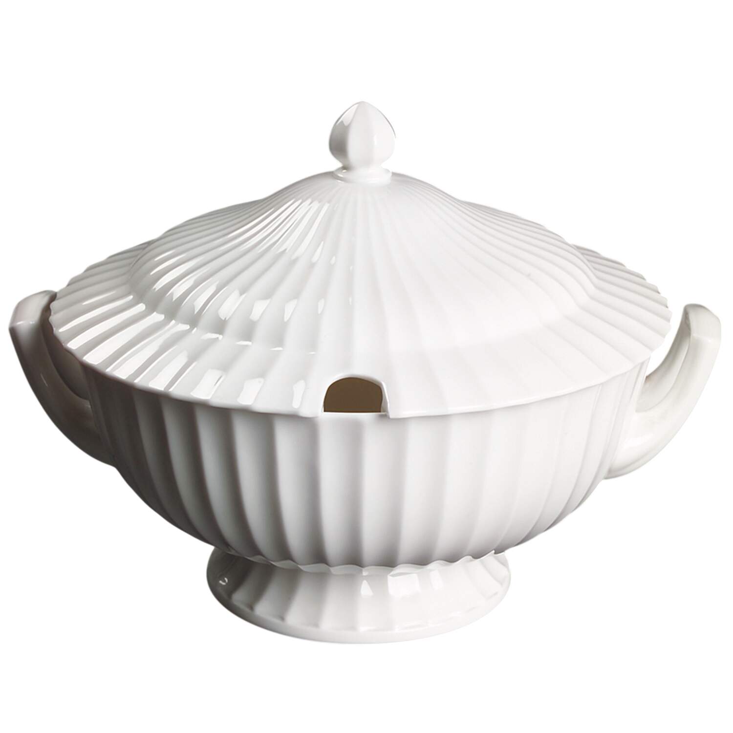 Warmstry White Tureen &  Lid by Royal Worcester-1