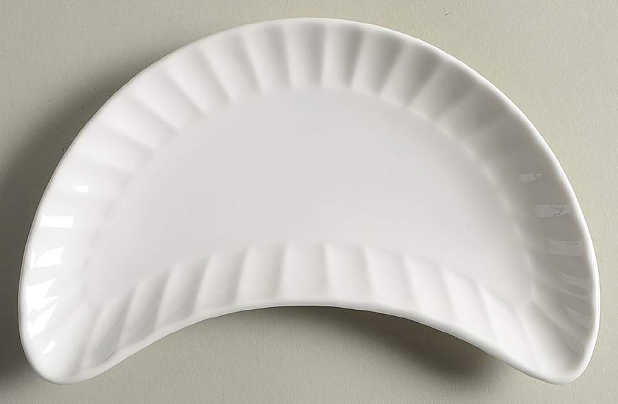 Warmstry White Crescent Salad Plate by Royal Worcester-1