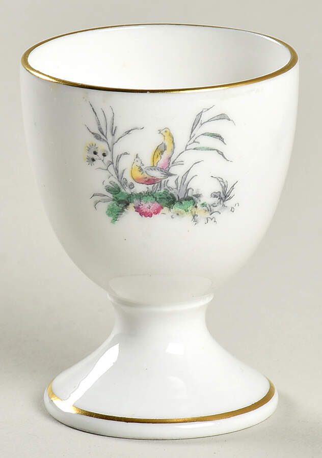 Watteau Single Egg Cup by Royal Worcester-1