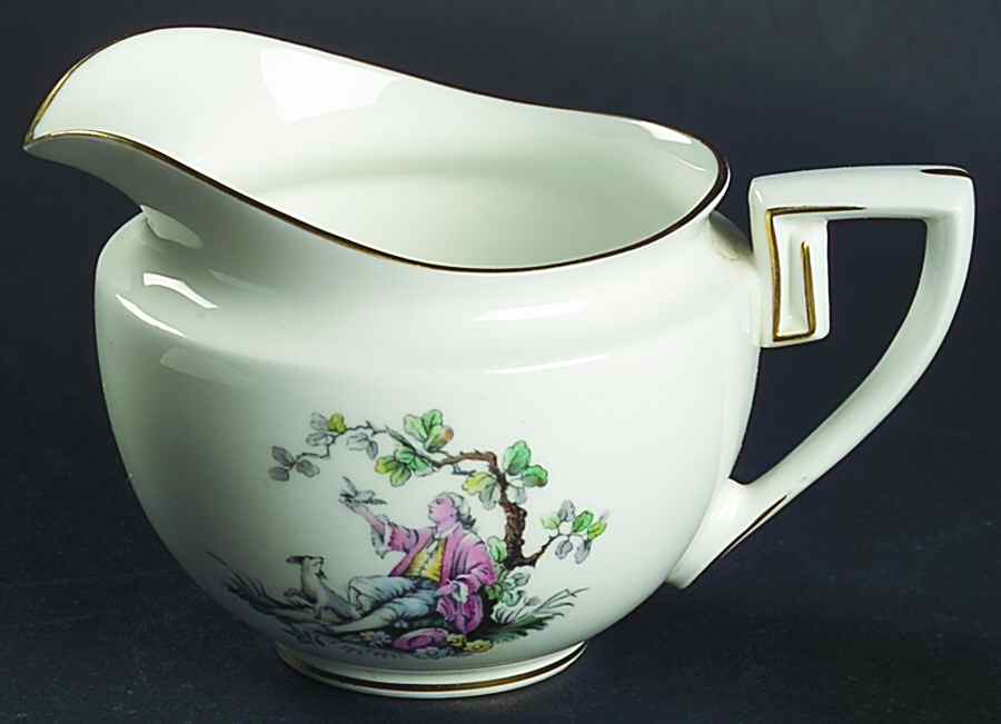Watteau Mini Creamer by Royal Worcester-1