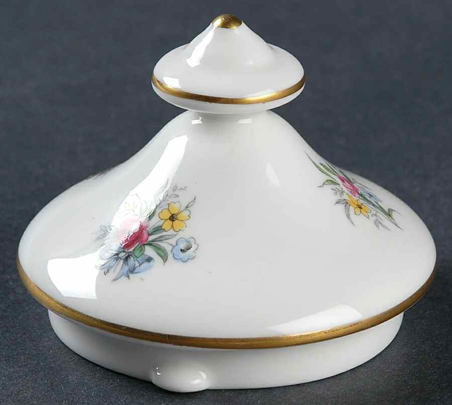 Watteau Lid for Small Coffee Pot by Royal Worcester-1