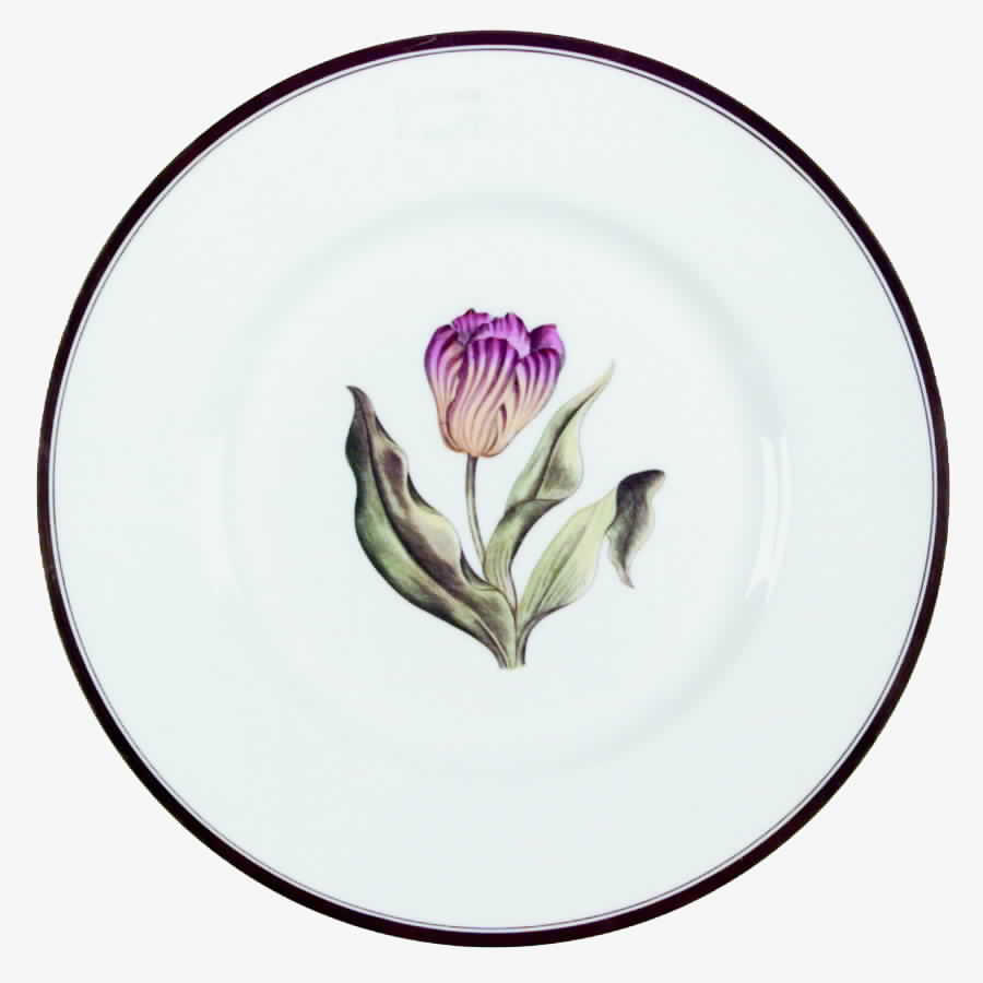 Williamson Flower Dinner Plate by Royal Worcester-1