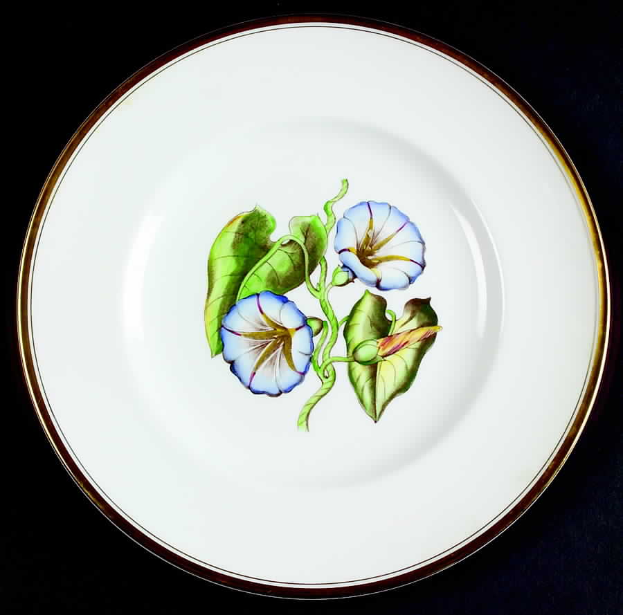 Williamson Flower Luncheon Plate by Royal Worcester-1