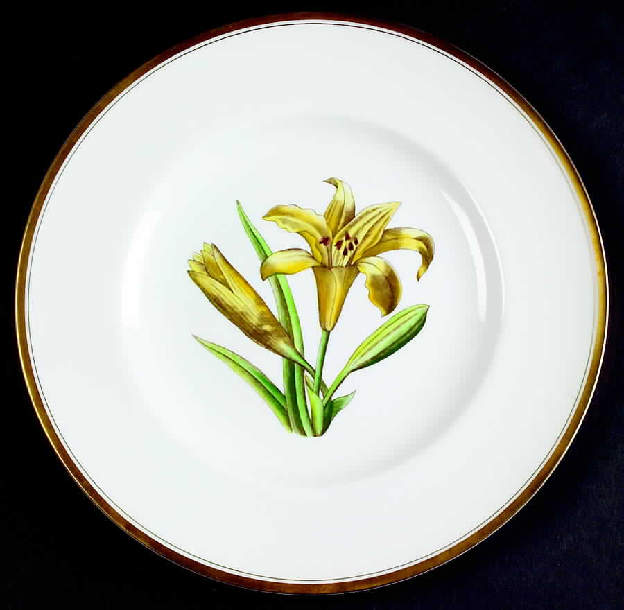 Williamson Flower Luncheon Plate by Royal Worcester-1