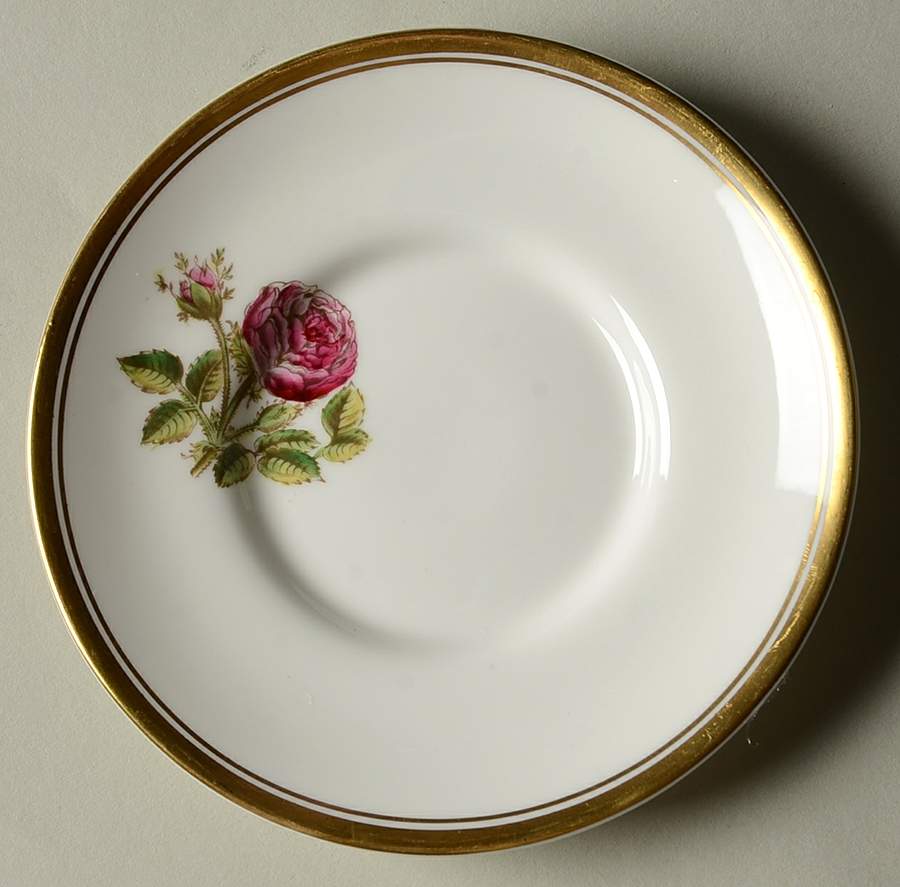 Williamson Flower Saucer for Flat Demitasse Cup by Royal Worcester-1