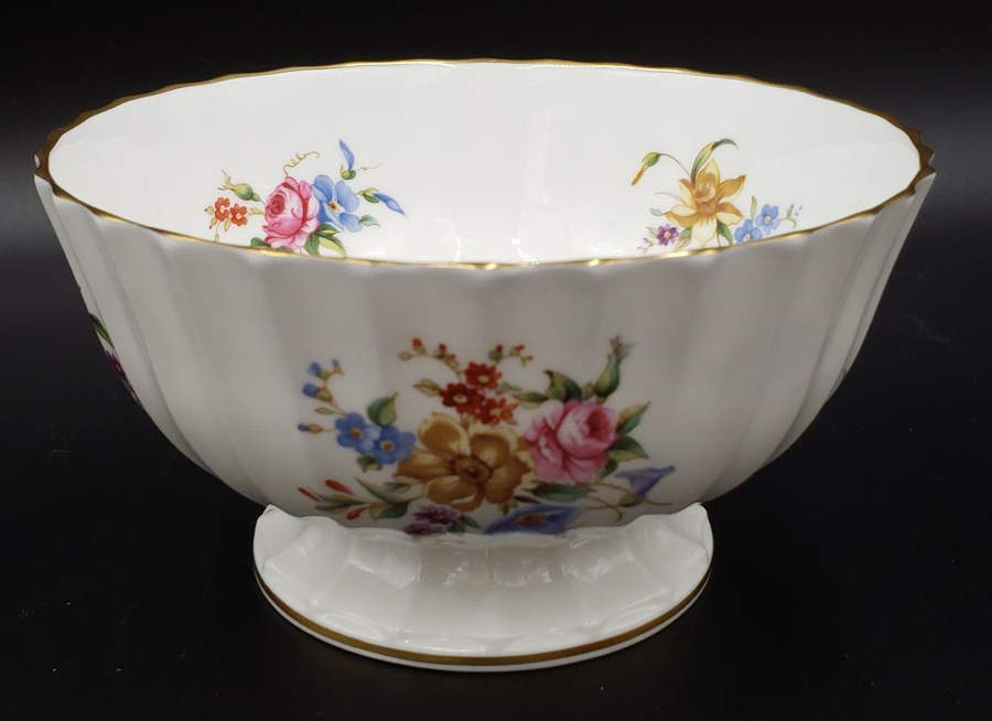 Witley Garden 5" Footed Bowl by Royal Worcester-1