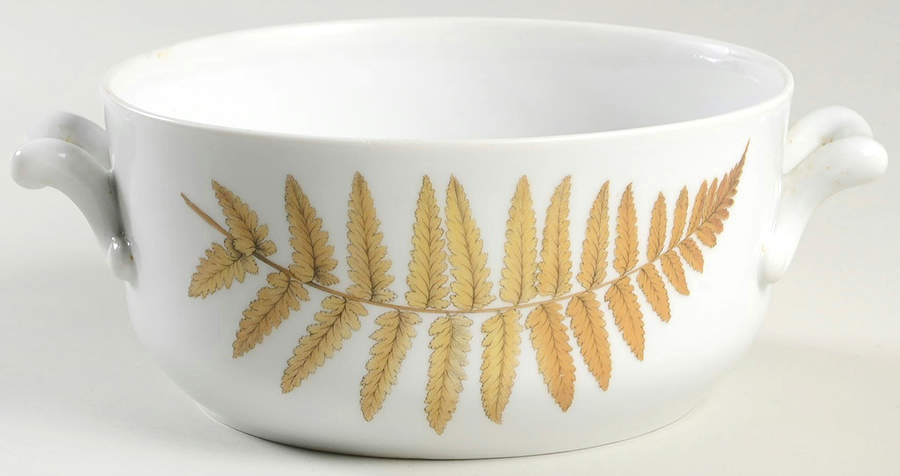 Wild Harvest (Gold Trim) 1.5 Quart Round Casserole No Lid by Royal Worcester-1