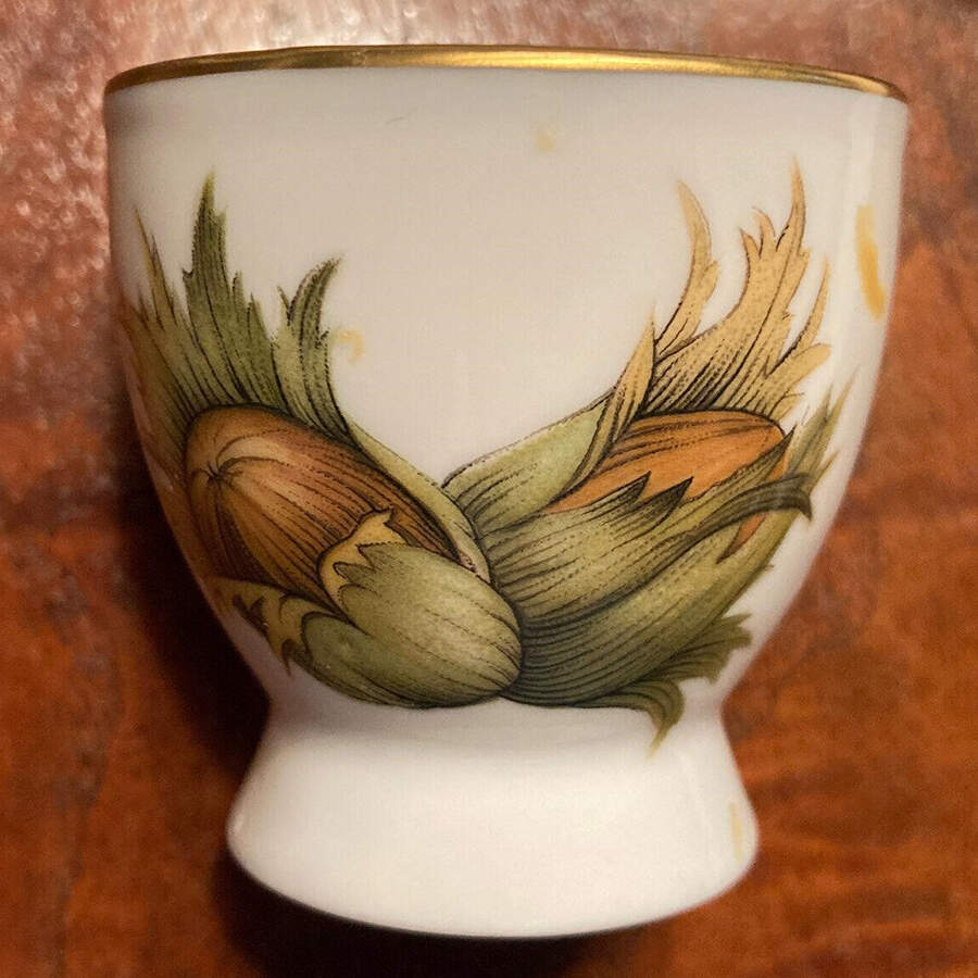 Wild Harvest (Gold Trim) Single Egg Cup by Royal Worcester-1