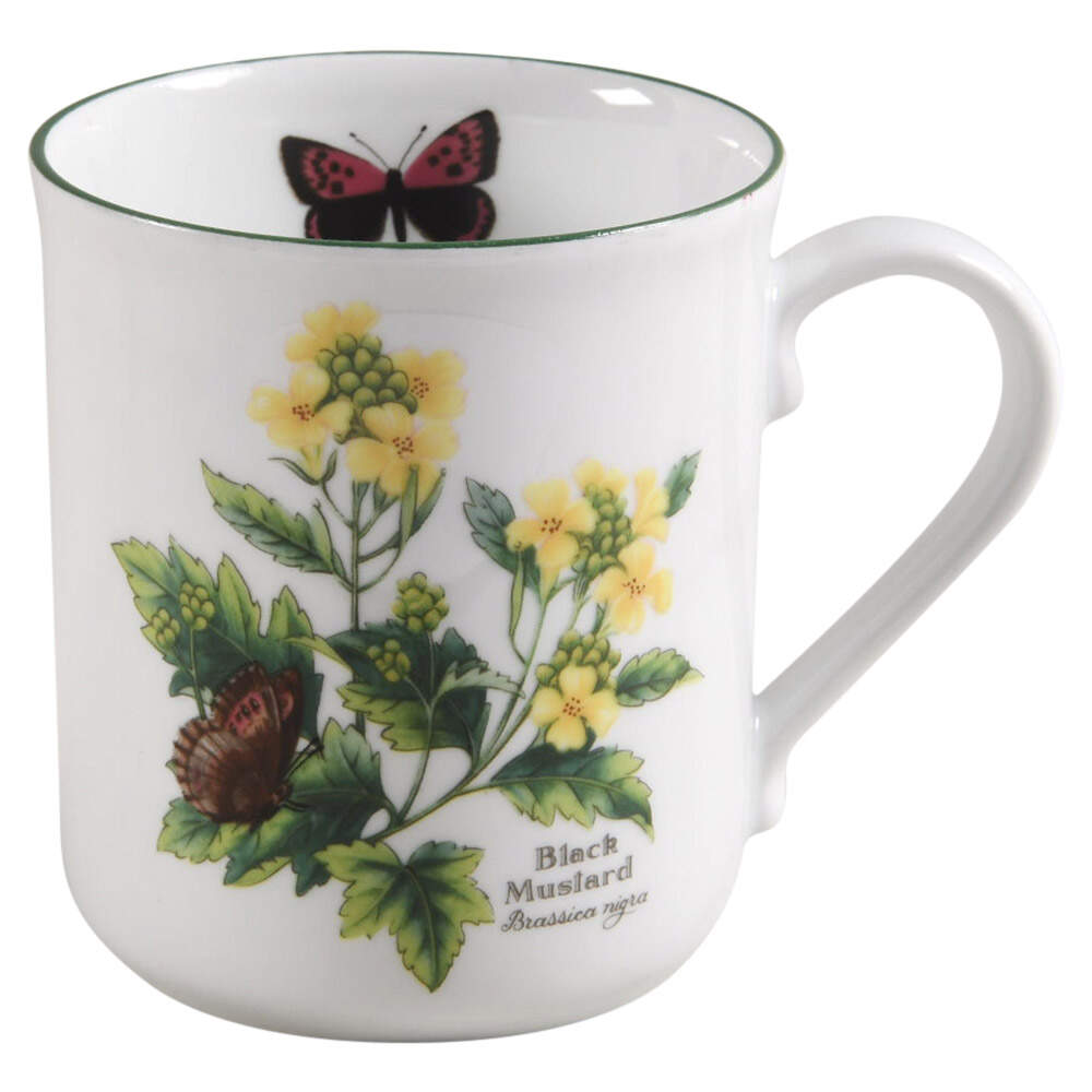 Worcester Herbs (Green Trim) Mug by Royal Worcester-1