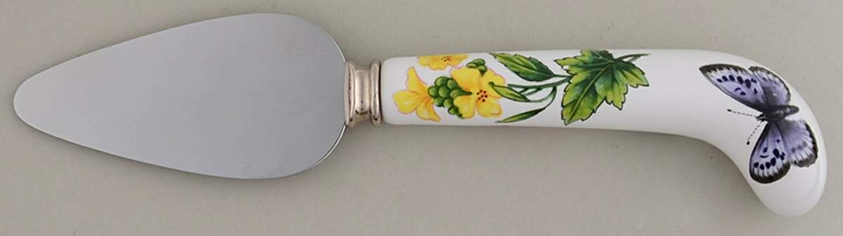 Worcester Herbs (Green Trim) Cheese Spreader/Serving by Royal Worcester-1
