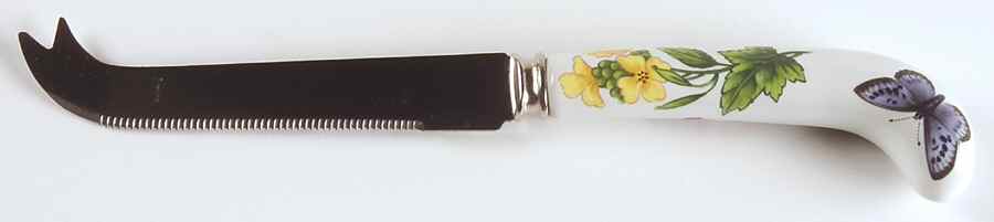 Worcester Herbs (Green Trim) Cheese Knife with Stainless Blade by Royal Worcester-1