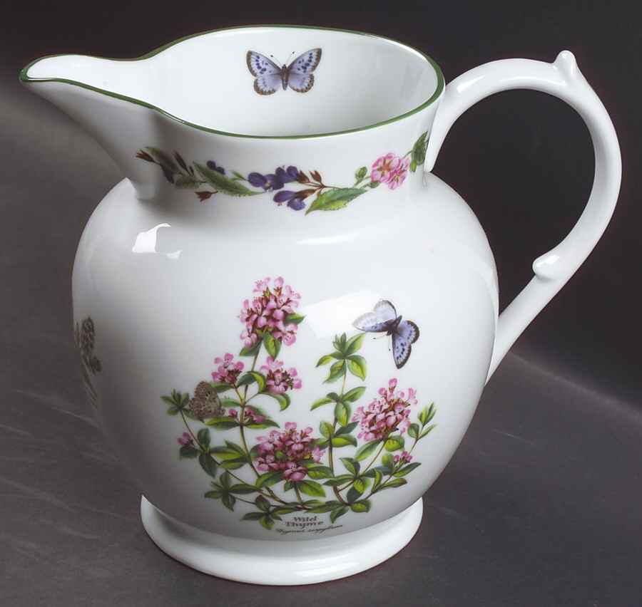 Worcester Herbs (Green Trim) 48 Oz Jug by Royal Worcester-1