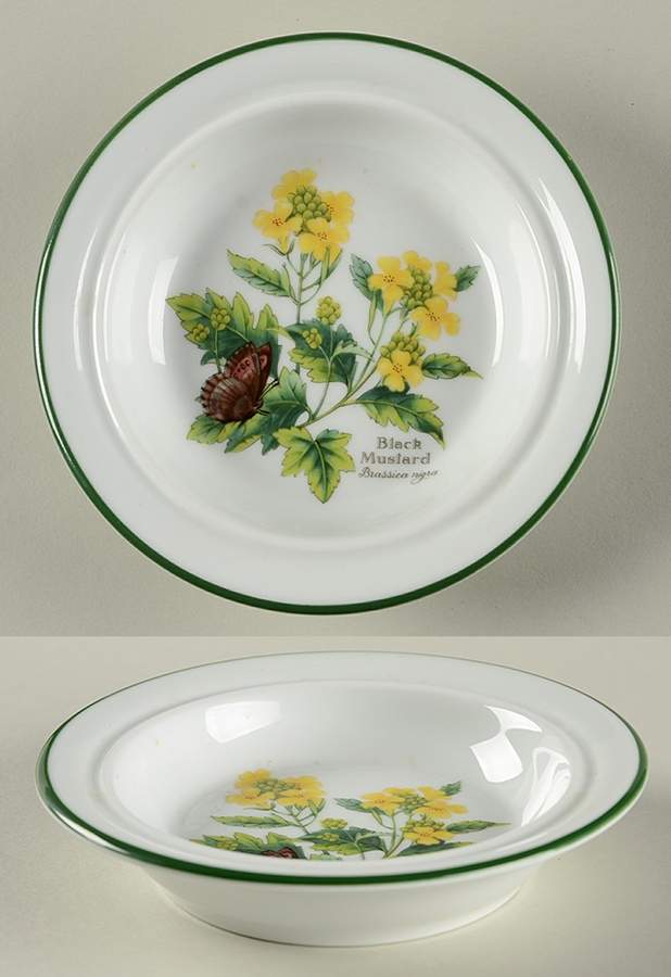 Worcester Herbs (Green Trim) Sauce Dip by Royal Worcester-1