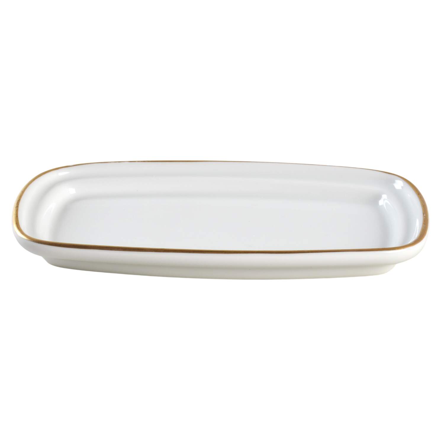 Worcester Herbs (Gold Trim) 1/4 Lb Butter No Lid by Royal Worcester-1