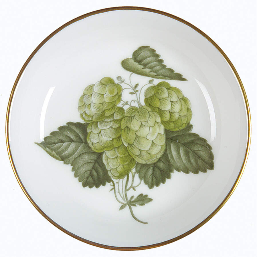 The Worcester Hop Ashtray/Coaster by Royal Worcester-1