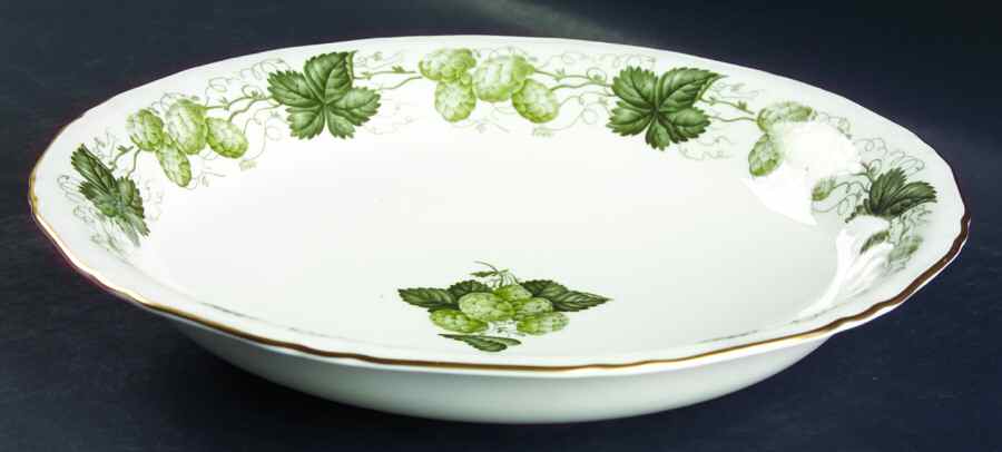 The Worcester Hop Large Fruit Bowl by Royal Worcester-1