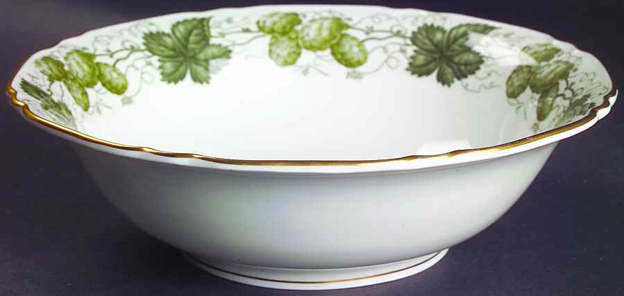 The Worcester Hop 9" Round Vegetable Bowl by Royal Worcester-1