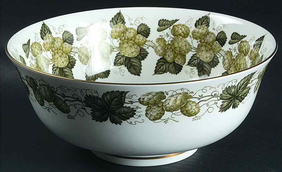 The Worcester Hop 10" Large Salad Serving Bowl by Royal Worcester-1