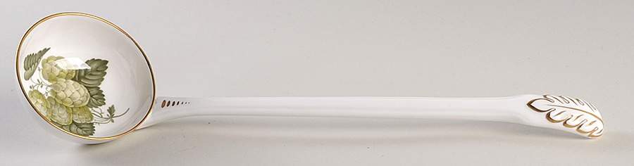 The Worcester Hop Tureen Ladle by Royal Worcester-1