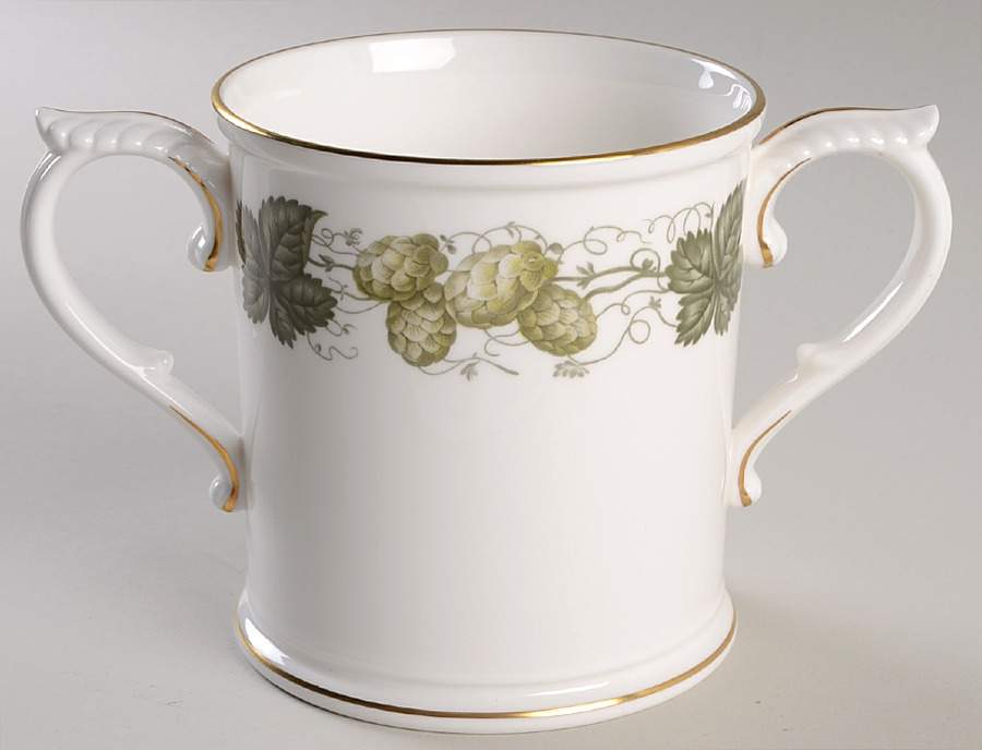 The Worcester Hop 2 Handled Mug by Royal Worcester-1