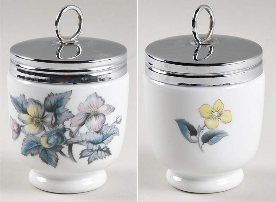 Woodland King Size Egg Coddler & Lid by Royal Worcester-1