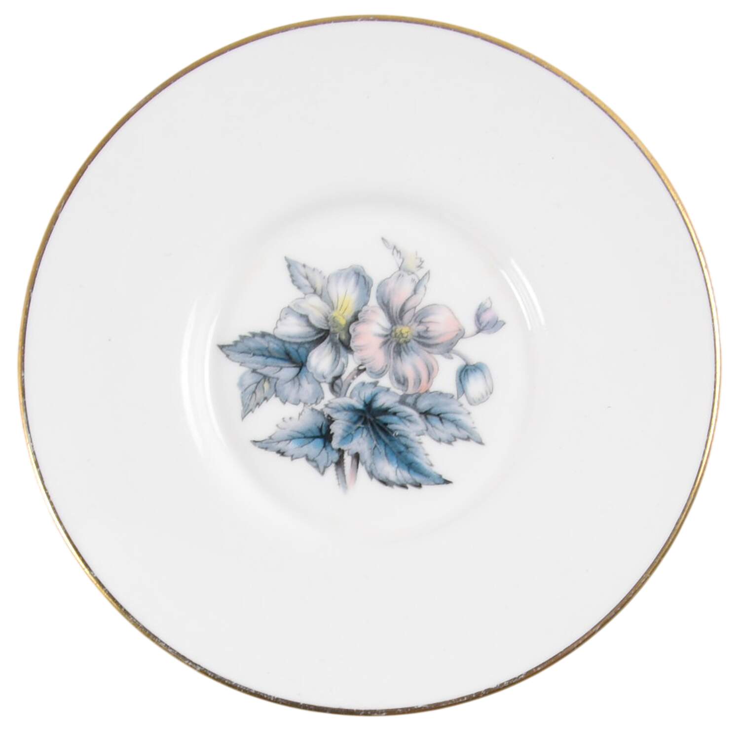Woodland Saucer for Footed Cup by Royal Worcester-1
