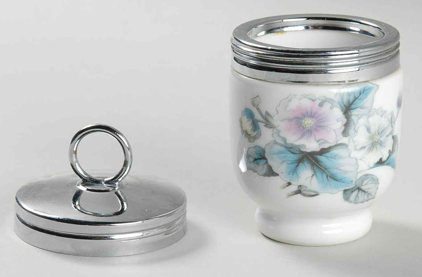 Woodland Egg Coddler & Lid by Royal Worcester-1