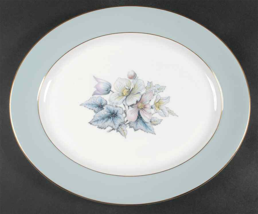 Woodland 15" Oval Serving Platter by Royal Worcester-1