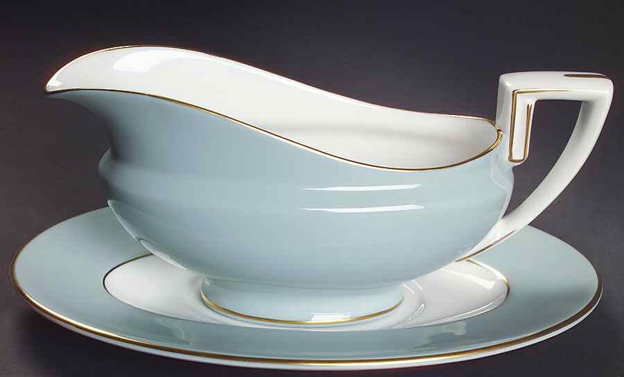 Woodland Gravy Boat & Underplate by Royal Worcester-1