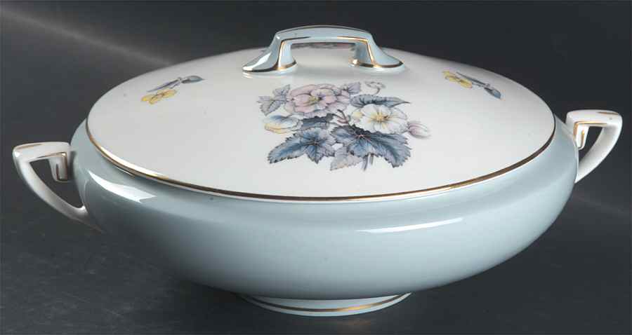 Woodland Round Covered Vegetable by Royal Worcester-1