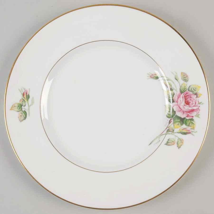 Worcester Rose (Z2237-1, Pink Rose) Dinner Plate by Royal Worcester-1