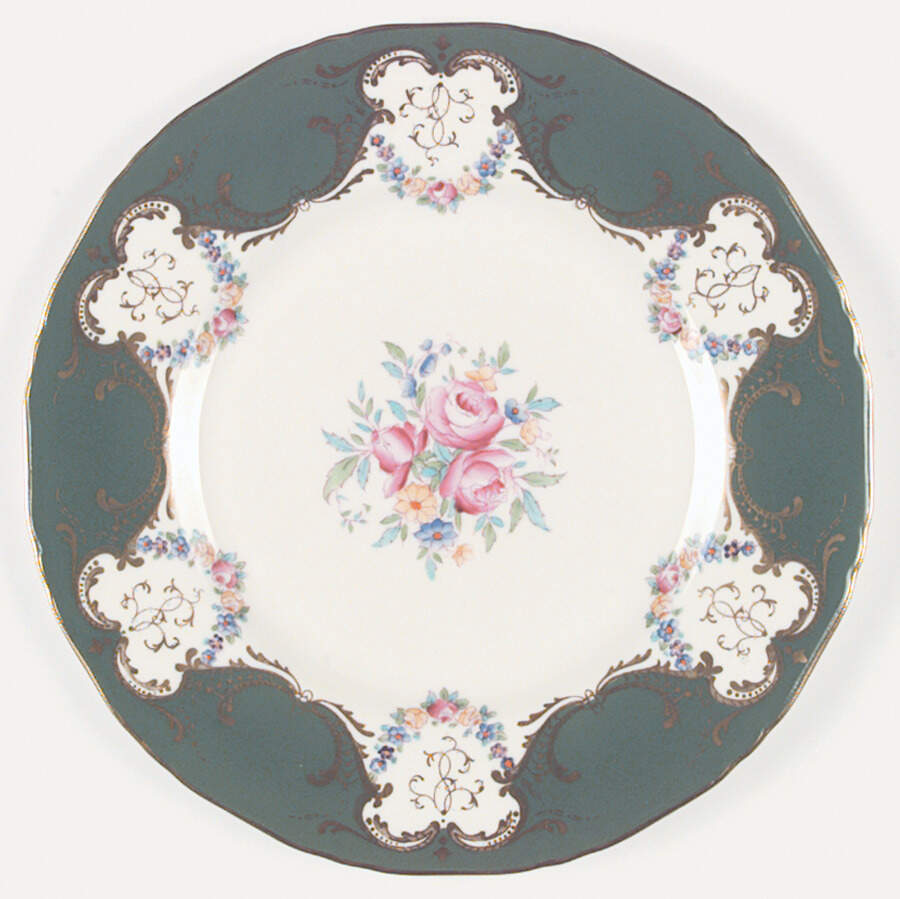 Z2011 (Green) Dinner Plate by Royal Worcester-1