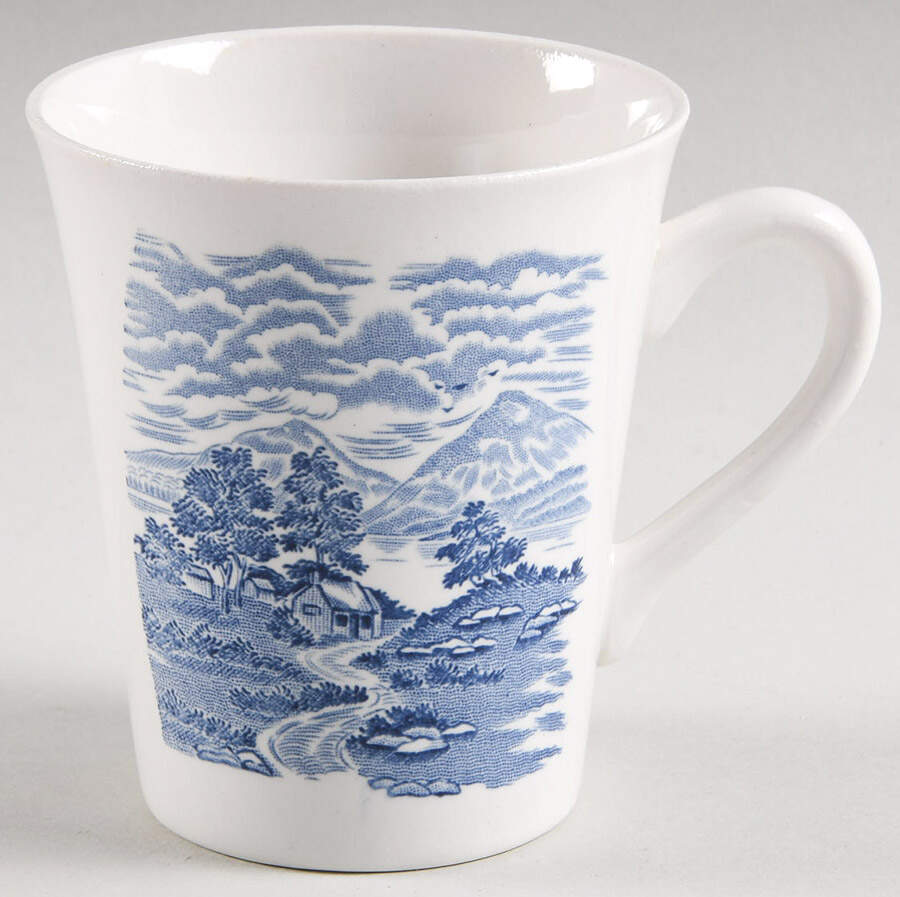 Lochs of Scotland Blue Mug by Royal Warwick-1