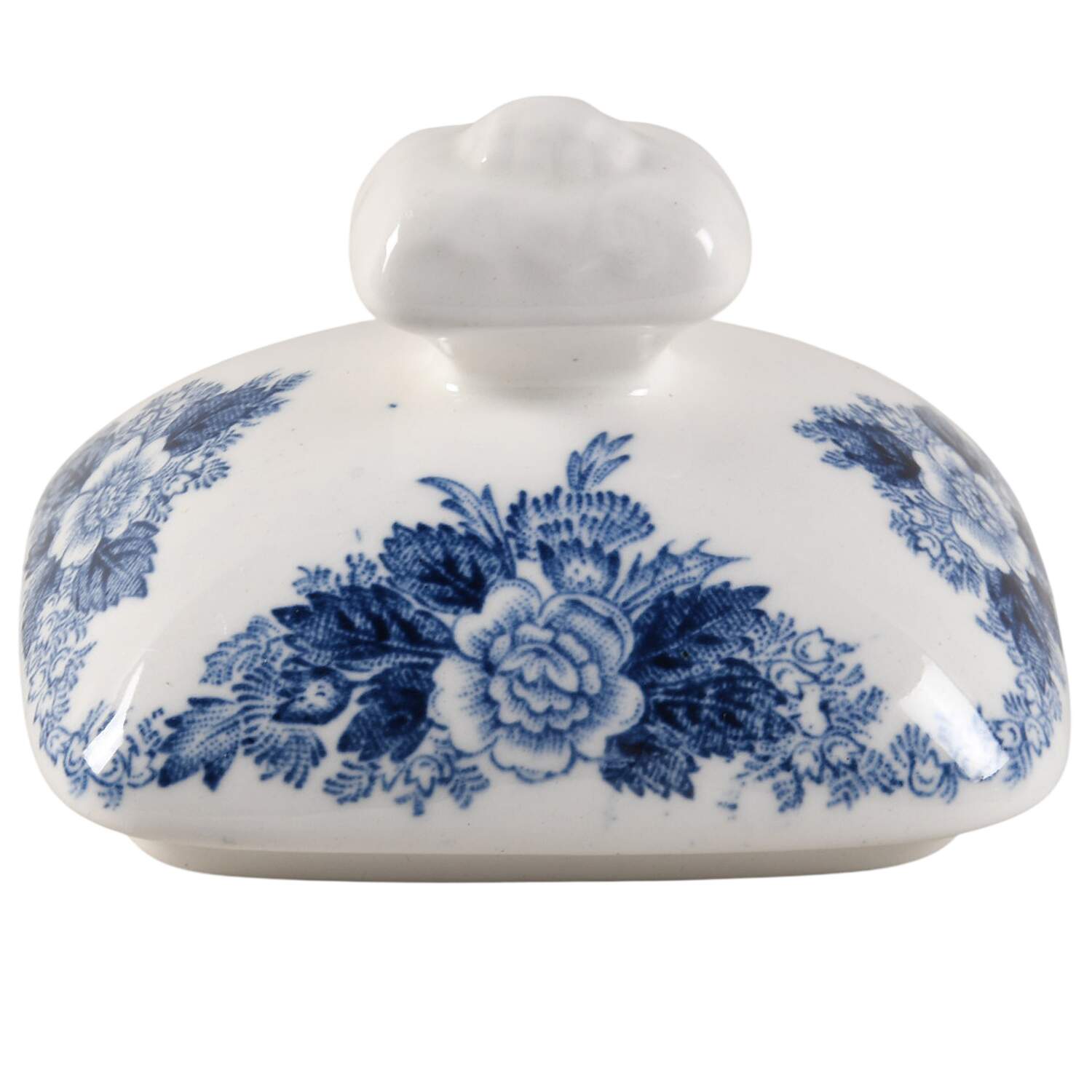 Lochs of Scotland Blue Lid for Sugar Bowl by Royal Warwick-1