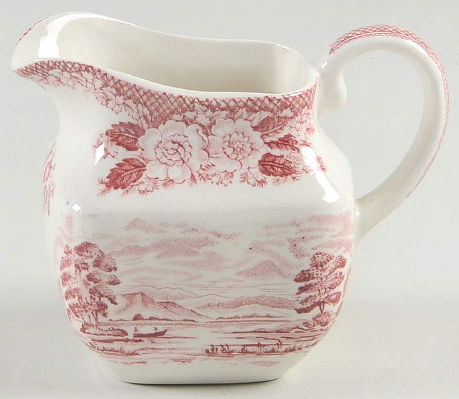 Lochs of Scotland Red Mini Creamer by Royal Warwick-1