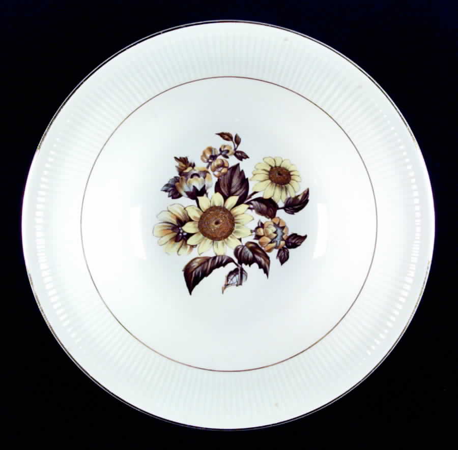 Sunflower Dinner Plate by Royal Warwick-1