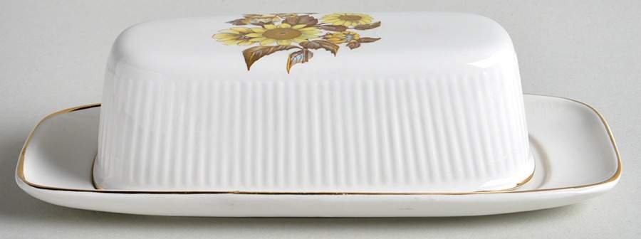 Sunflower 1/4 Lb Covered Butter by Royal Warwick-1