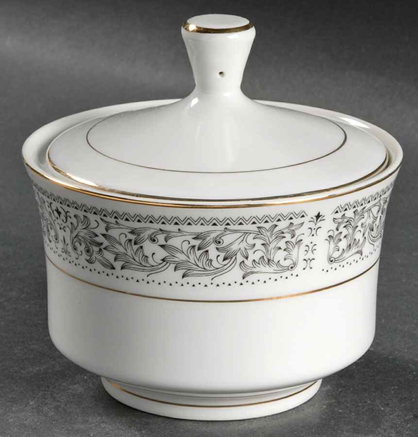 Ambassador Sugar Bowl & Lid by Royal Wentworth-1