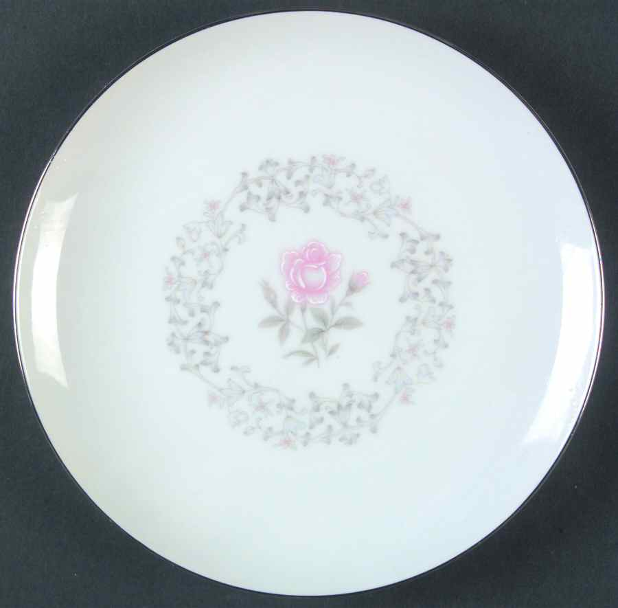 Bridal Rose Salad Plate by Royal Wentworth-1