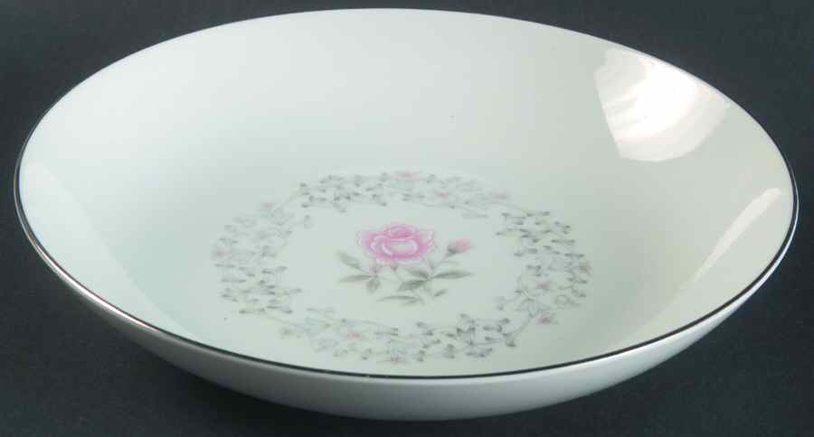 Bridal Rose Coupe Soup Bowl by Royal Wentworth-1