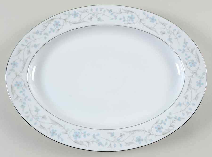 Fairlawn 14" Oval Serving Platter by Royal Wentworth-1