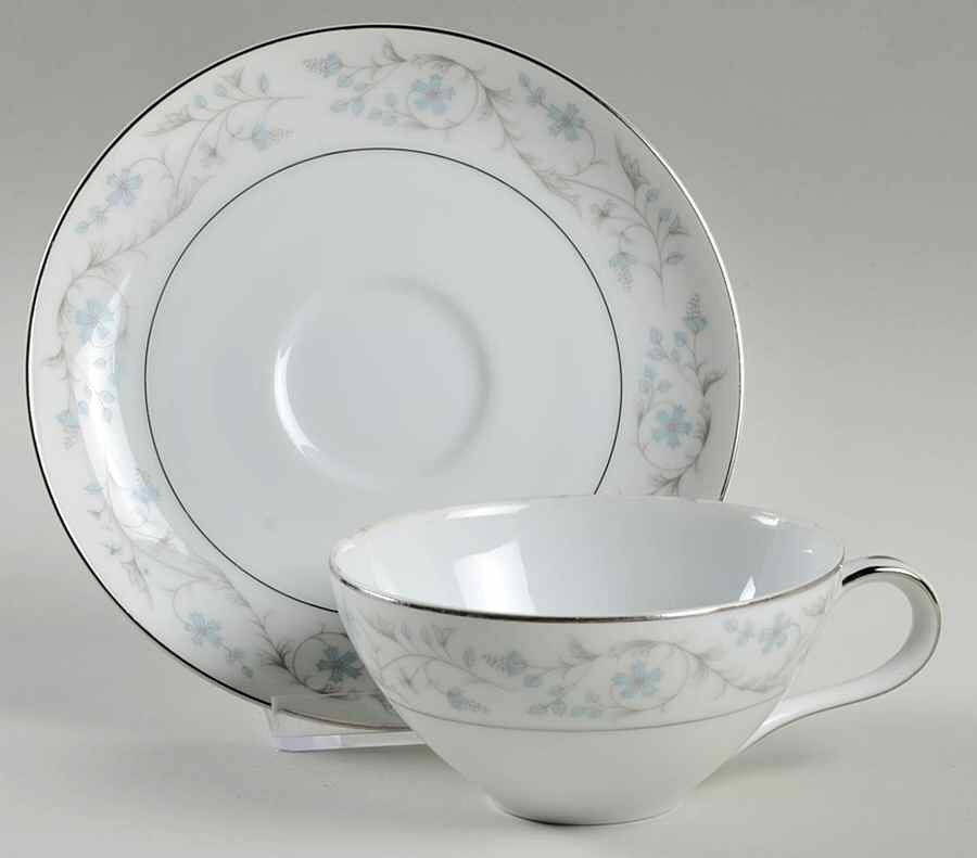 Fairlawn Flat Cup & Saucer Set by Royal Wentworth-1