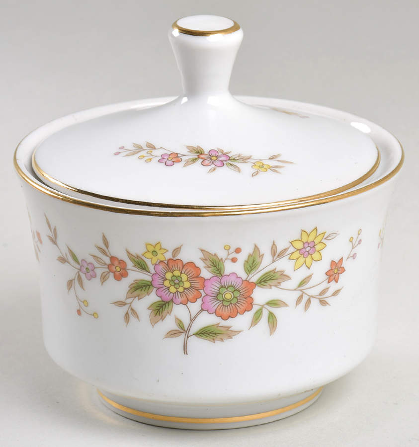 Marcia Sugar Bowl & Lid by Royal Wentworth-1