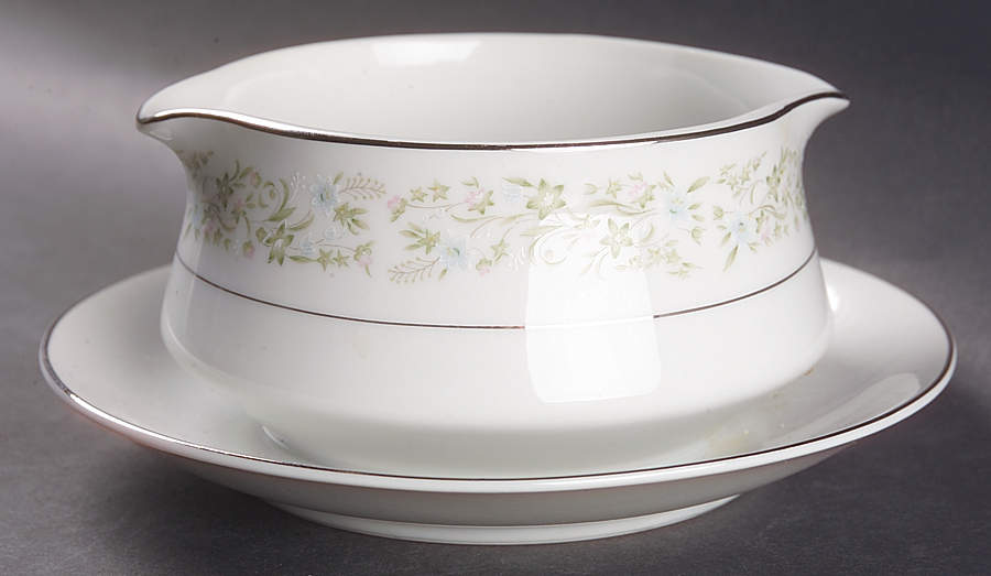 Pauline Gravy Boat with Attached Underplate by Royal Wentworth-1
