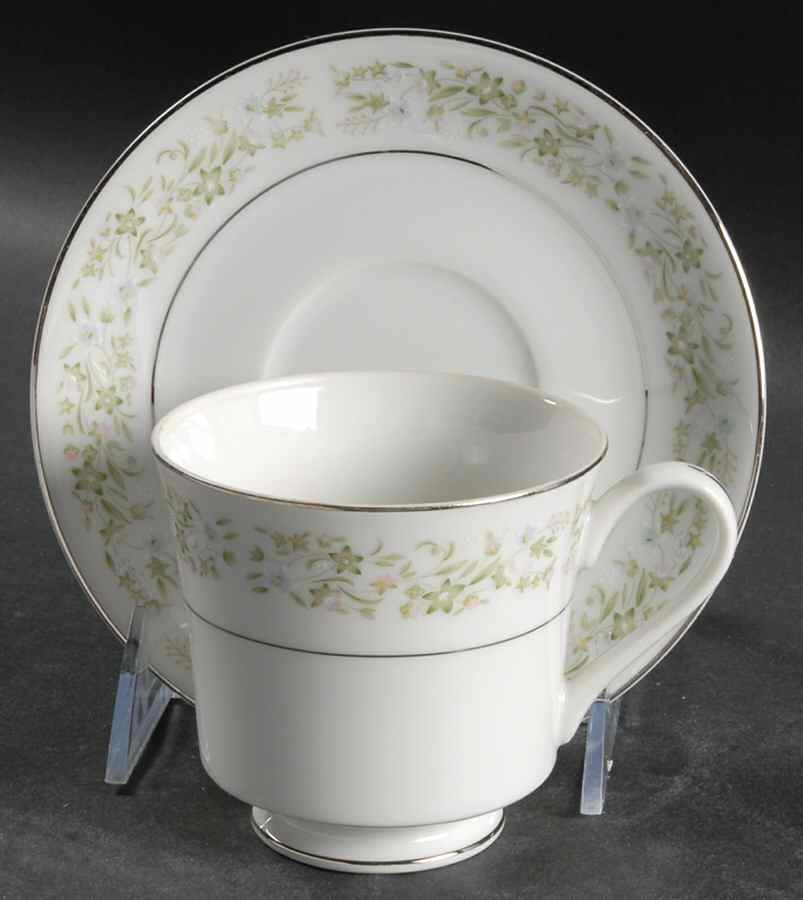 Pauline Footed Cup & Saucer Set by Royal Wentworth-1