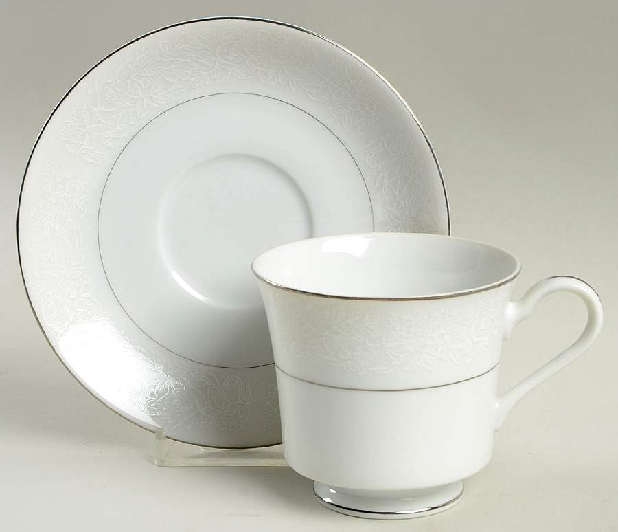 Princess Footed Cup & Saucer Set by Royal Wentworth-1