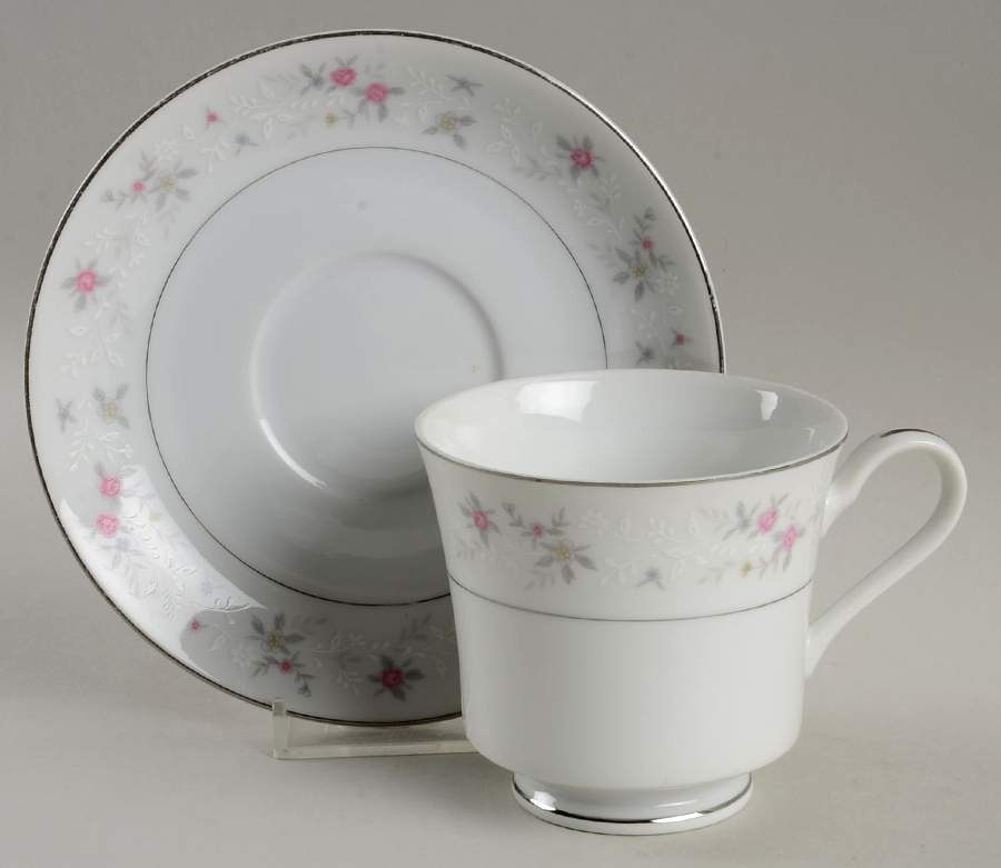 Roanoke Footed Cup & Saucer Set by Royal Wentworth-1