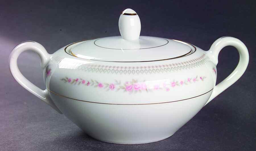 Rosemount Sugar Bowl & Lid by Royal Wentworth-1